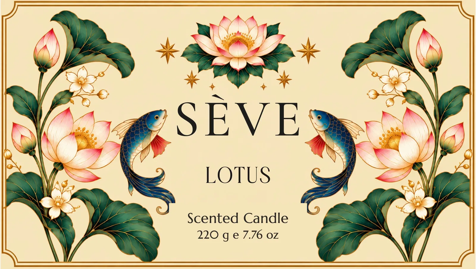 Lotus mum etiketi