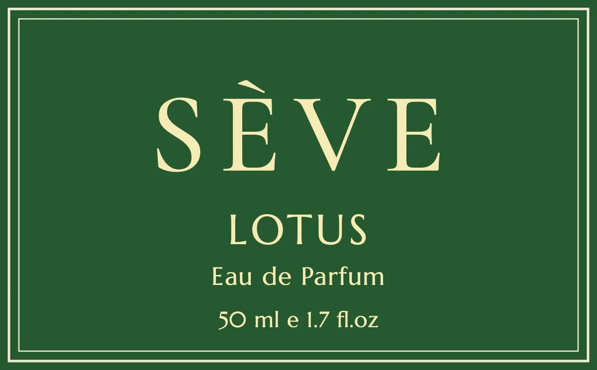 Lotus parfüm etiketi